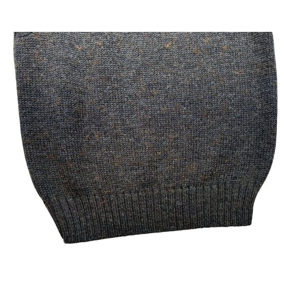 Vintage Parker Of Vienna Knit Sweater Vest XL Gray Wool Blend - Picture 8 of 9